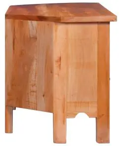 vidaXL TV Cabinet 100x40x45 cm Solid Mahogany Wood