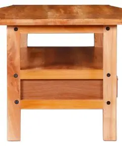 vidaXL Coffee Table 90x50x40 cm Solid Mahogany Wood