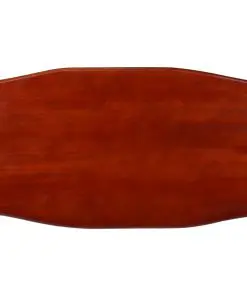 vidaXL Coffee Table Classical Brown 90x50x40 cm Solid Mahogany Wood