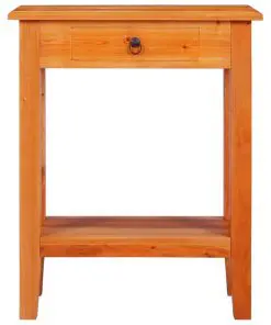vidaXL Console Table 60x30x75 cm Solid Mahogany Wood