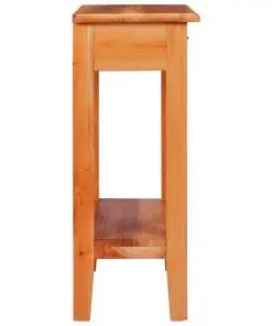 vidaXL Console Table 60x30x75 cm Solid Mahogany Wood