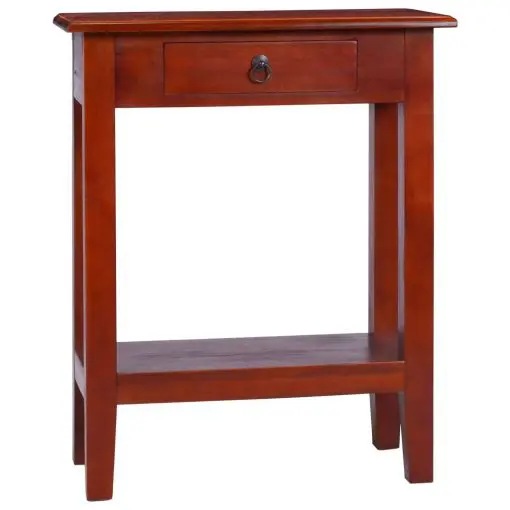 vidaXL Console Table Classical Brown 60x30x75 cm Solid Mahogany Wood