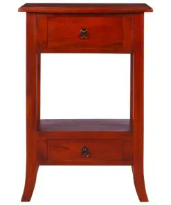 vidaXL Console Table Classical brown 50x30x75 cm Solid Mahogany Wood