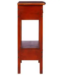 vidaXL Console Table Classical brown 50x30x75 cm Solid Mahogany Wood