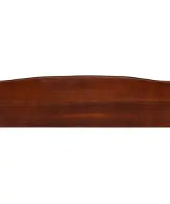 vidaXL Console Table Classical Brown 120x30x75 cm Solid Mahogany Wood