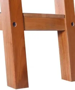 vidaXL Console Table 90x30x75cm Solid Mahogany Wood