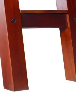 vidaXL Console Table Classical Brown 90x30x75cm Solid Mahogany Wood
