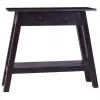 vidaXL Console Table Light Black Coffee 90x30x75cm Solid Mahogany Wood vidaXL Console Table Light Black Coffee 90x30x75cm Solid Mahogany Wood