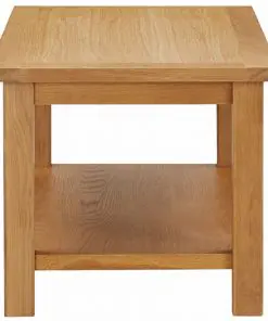 vidaXL Coffee Table 90x45x40 cm Solid Oak Wood