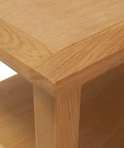 vidaXL Coffee Table 90x45x40 cm Solid Oak Wood