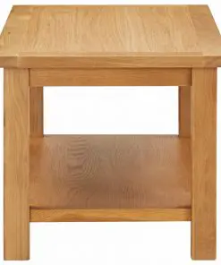 vidaXL Coffee Table 110x55x40 cm Solid Oak Wood