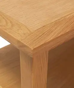 vidaXL Coffee Table 110x55x40 cm Solid Oak Wood
