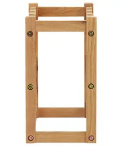 vidaXL Wine Rack for 12 Bottles 47x21x36 cm Solid Oak Wood