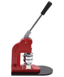 vidaXL Badge Maker Machine with Circle Cutter 37 mm