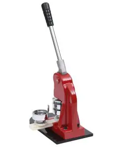 vidaXL Badge Maker Machine with Circle Cutter 37 mm