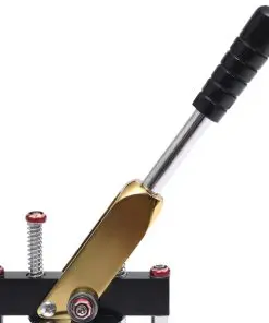 vidaXL Badge Maker Machine with Circle Cutter Rotate Punch 58 mm