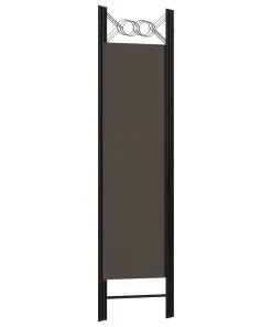 vidaXL 3-Panel Room Divider Anthracite 120×180 cm