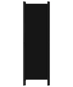 vidaXL 3-Panel Room Divider Black 150×180 cm