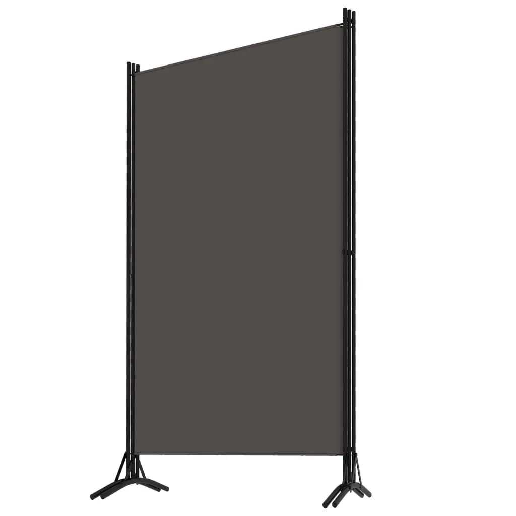 vidaXL 3-Panel Room Divider Anthracite 260×180 cm