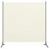 vidaXL 1-Panel Room Divider White 175×180 cm