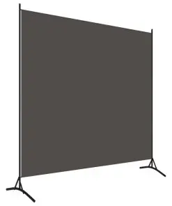 vidaXL 1-Panel Room Divider Anthracite 175×180 cm
