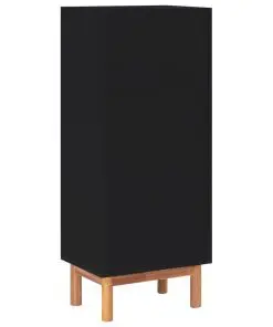 vidaXL Sideboard 45x32x115 cm Solid Acacia Wood and MDF