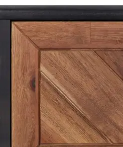 vidaXL Console Table 70x30x75 cm Solid Acacia Wood and MDF