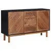 vidaXL Sideboard 115x35x70 cm Solid Acacia Wood and MDF vidaXL Sideboard 115x35x70 cm Solid Acacia Wood and MDF