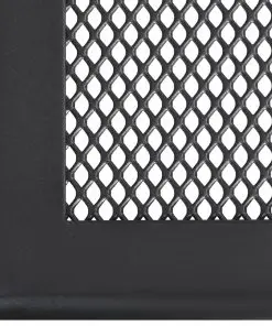 vidaXL Folding Mesh Table 80x80x72 cm Steel Anthracite