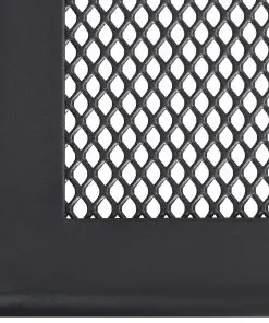 vidaXL Folding Mesh Table 120x60x72 cm Steel Anthracite