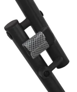 vidaXL Folding Mesh Table 120x60x72 cm Steel Anthracite