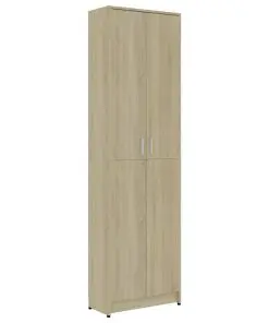 vidaXL Hallway Furniture Set Sonoma Oak Chipboard