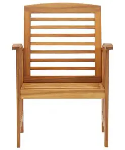 vidaXL Garden Chairs 2 pcs Solid Acacia Wood