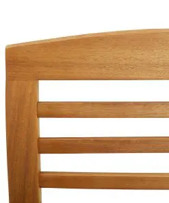 vidaXL Garden Chairs 2 pcs Solid Acacia Wood