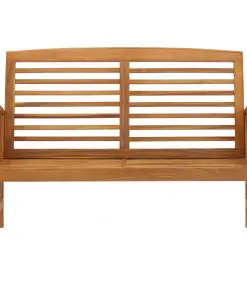 vidaXL Garden Bench 119 cm Solid Acacia Wood