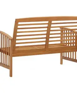 vidaXL Garden Bench 119 cm Solid Acacia Wood
