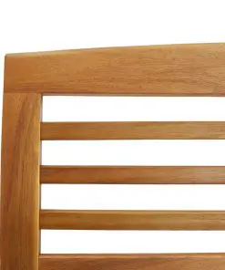 vidaXL Garden Bench 119 cm Solid Acacia Wood
