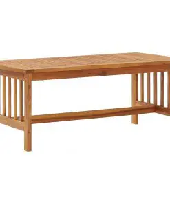 vidaXL 2 Piece Garden Lounge Set Solid Acacia Wood