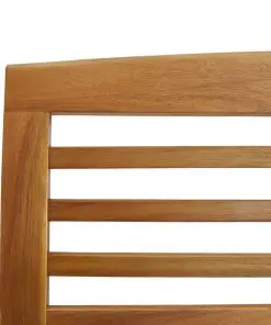 vidaXL 2 Piece Garden Lounge Set Solid Acacia Wood