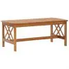 vidaXL Coffee Table 102x50x43 cm Solid Acacia Wood vidaXL Coffee Table 102x50x43 cm Solid Acacia Wood