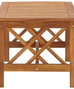 vidaXL Coffee Table 102x50x43 cm Solid Acacia Wood