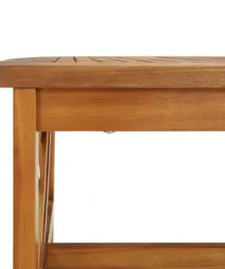 vidaXL Coffee Table 102x50x43 cm Solid Acacia Wood