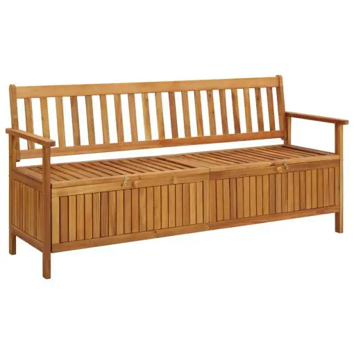 vidaXL Garden Storage Bench 170 cm Solid Acacia Wood