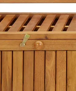 vidaXL Garden Storage Bench 170 cm Solid Acacia Wood