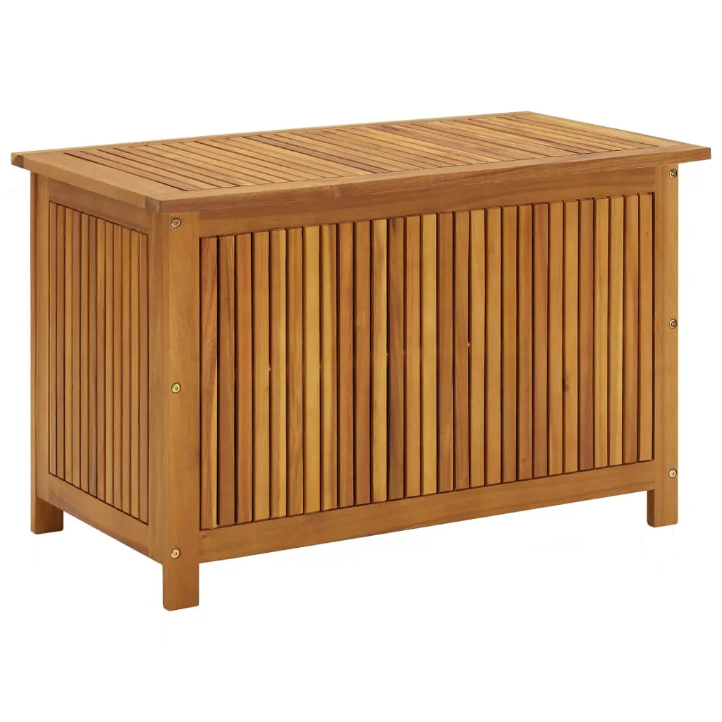 vidaXL Garden Storage Box 90x50x106 cm Solid Acacia Wood