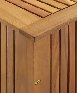 vidaXL Garden Storage Box 90x50x106 cm Solid Acacia Wood