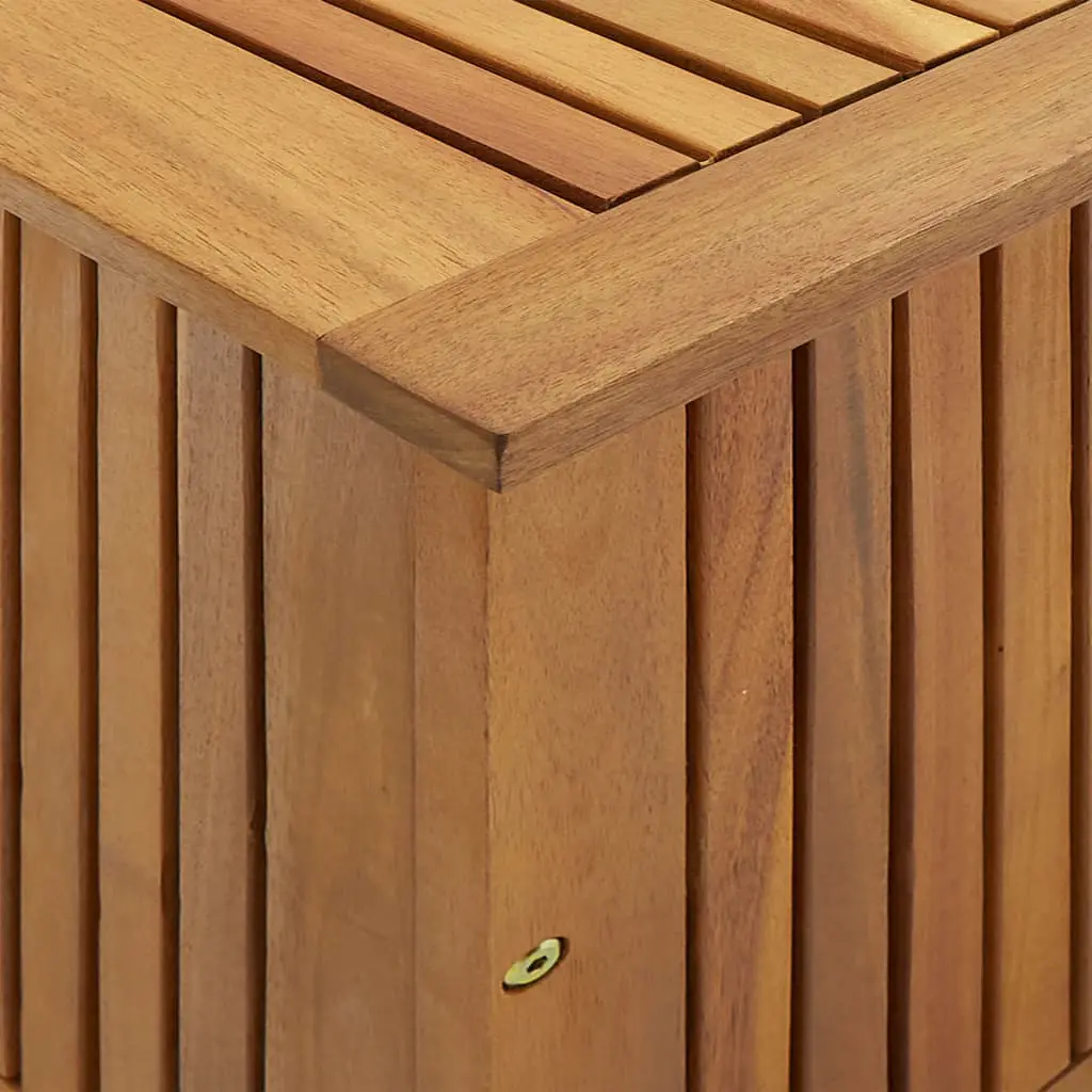 vidaXL Garden Storage Box 90x50x106 cm Solid Acacia Wood