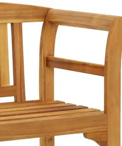 vidaXL Garden Bench 120 cm Solid Acacia Wood