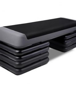 Everfit Aerobic Step Exercise Stepper Risers Gym Cardio Fitness 5 Level Bench Everfit Aerobic Step Exercise Stepper Risers Gym Cardio Fitness 5 Level Bench