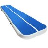 4m x 1m Inflatable Air Track Mat 20cm Thick Gymnastic Tumbling Blue And White 4m x 1m Inflatable Air Track Mat 20cm Thick Gymnastic Tumbling Blue And White